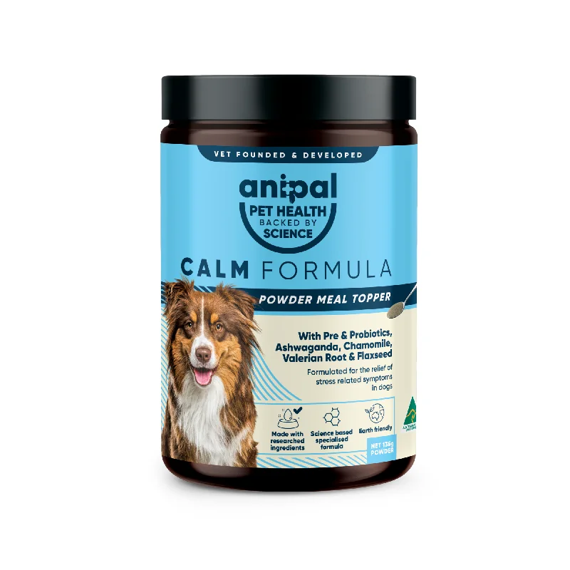 Anipal Dog Calm Formula Powder Meal Topper 135g