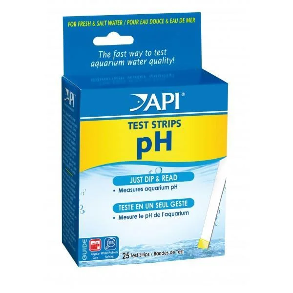 API Quick Test Strips pH