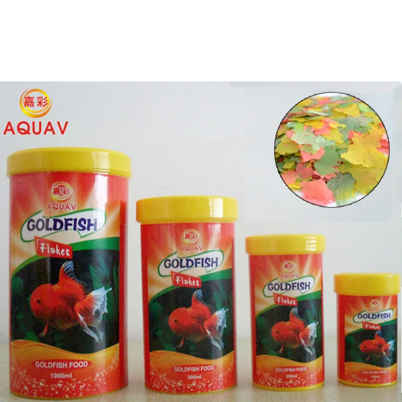 AQUAV GOLD FISH FLAKE - 250 ML