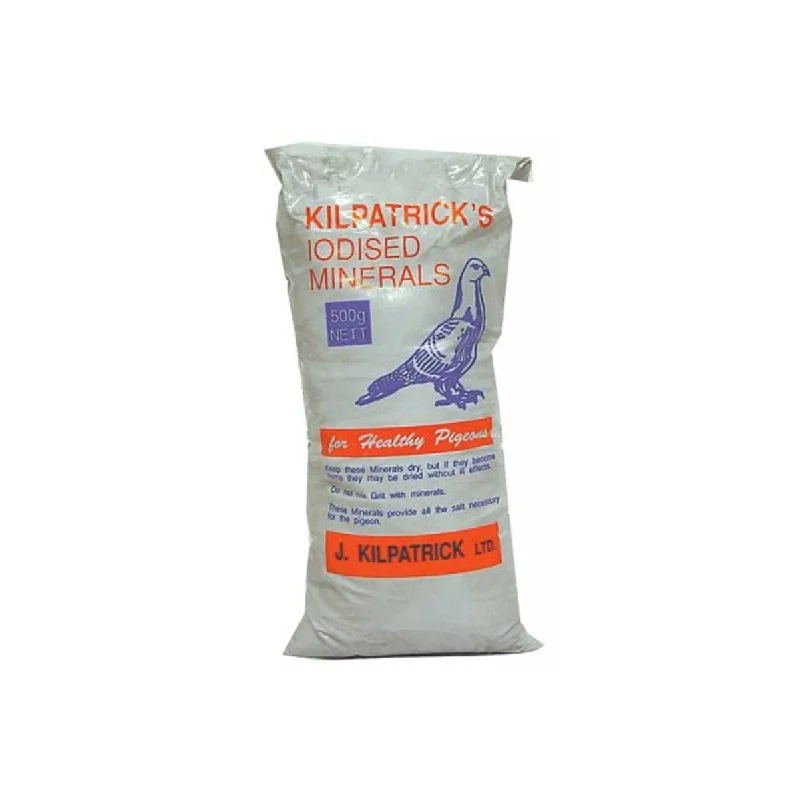 Kilpatrick's | Iodised Black Minerals for Healthy Pigeons - 500g