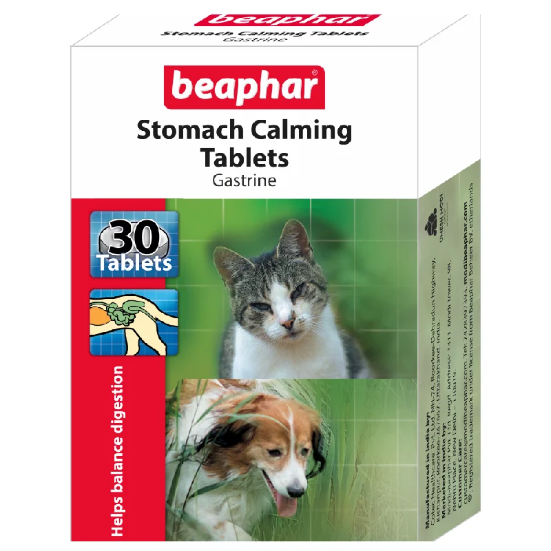 Beaphar Stomach Calming Gastrine Tablets for Cats and Dogs