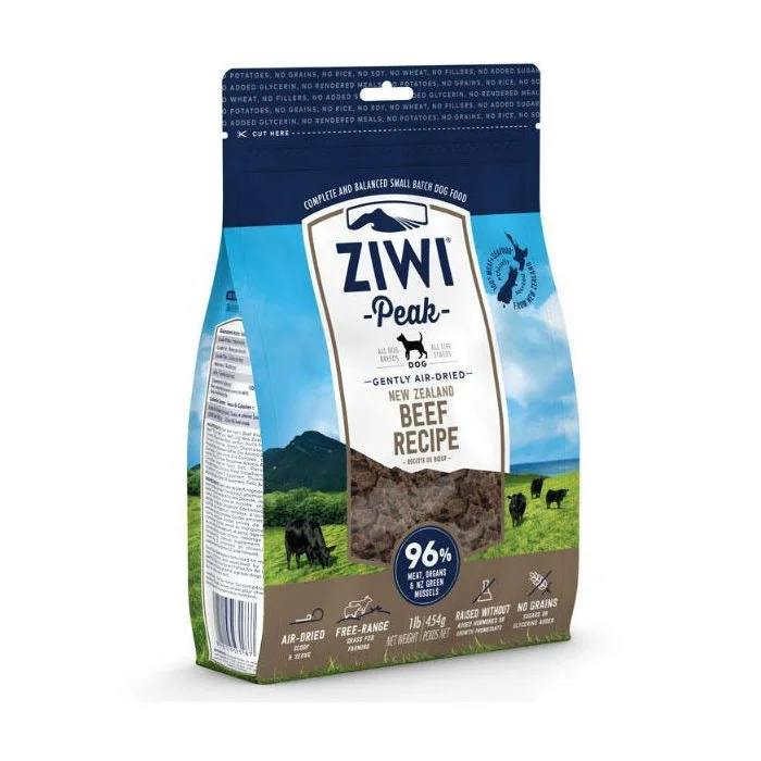 Ziwipeak Air-Dried Beef Recipe