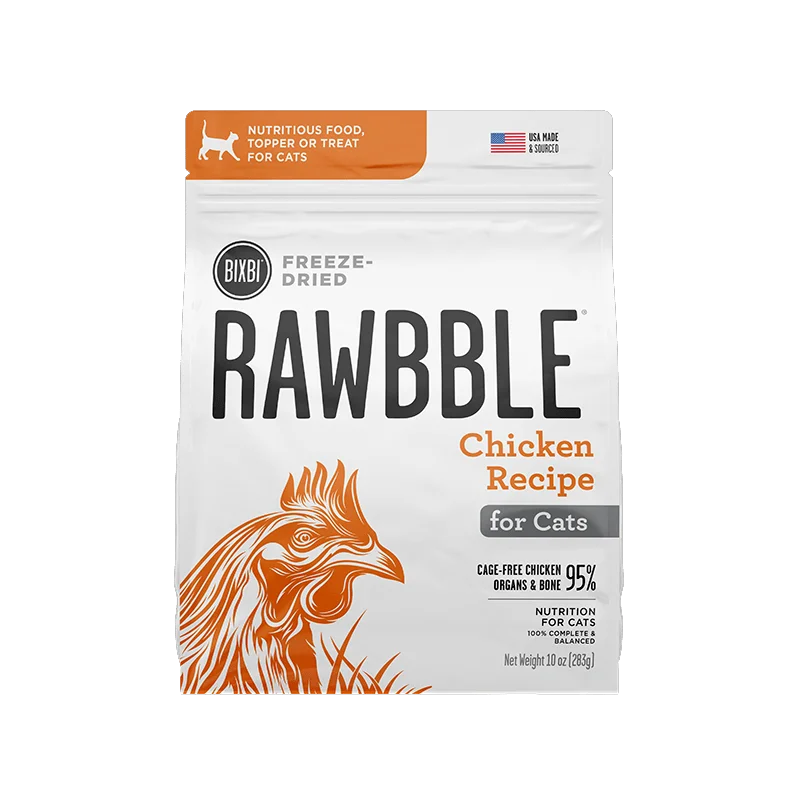 BIXBI Freeze-Dried Rawbble Chicken, 283g (10oz)