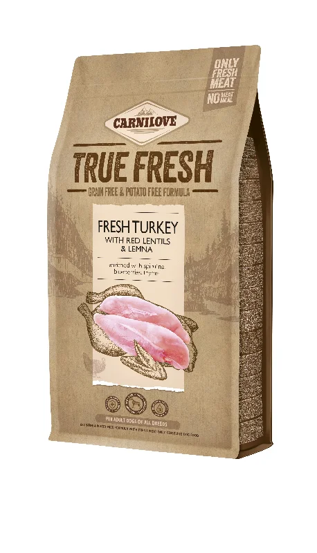 CARNILOVE TF Turkey, svježe meso puretine sa crvenom lećom, bez žitarica, 11,4kg