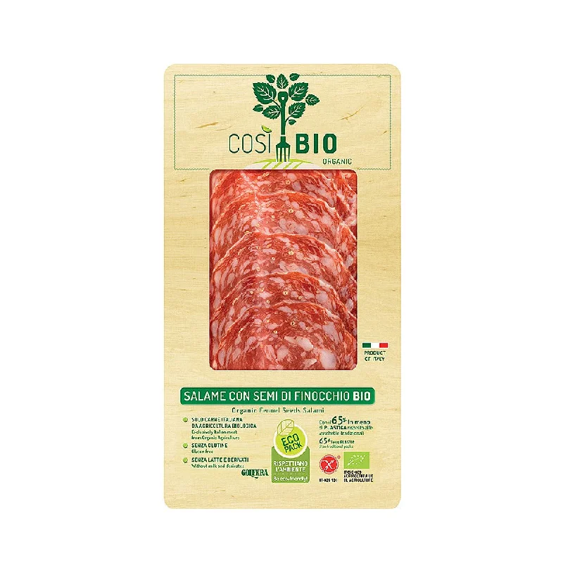 Cosi Bio Sliced Finocchiona 80g