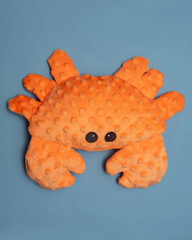 Dotty the Crab Squeaky Plush Dog Toy