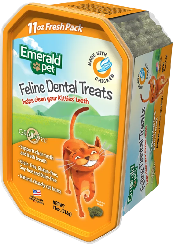 EMERALD PET Dental Treats Chicken, 312g Tub