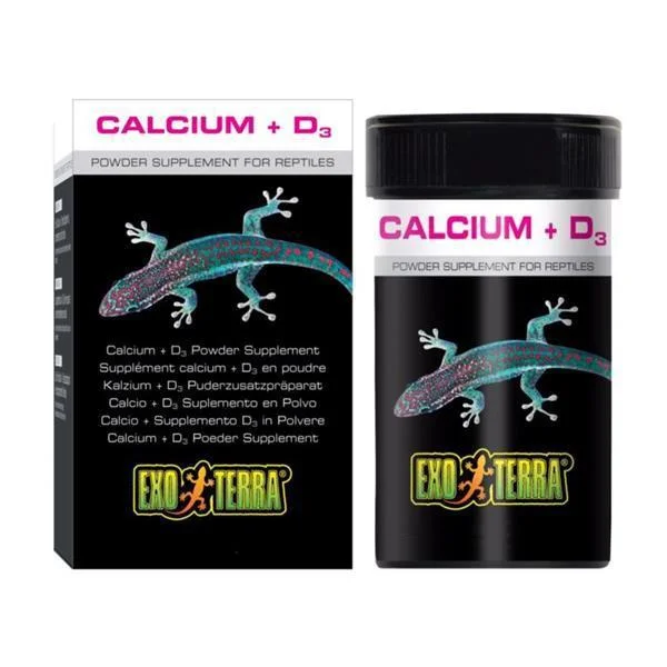 Exo Terra Calcium + D3 Powder 40g