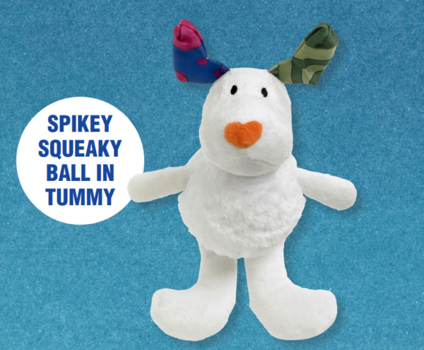 Good Boy - SNOWMAN DOG Squeaky Toy - 24cm (9.5")