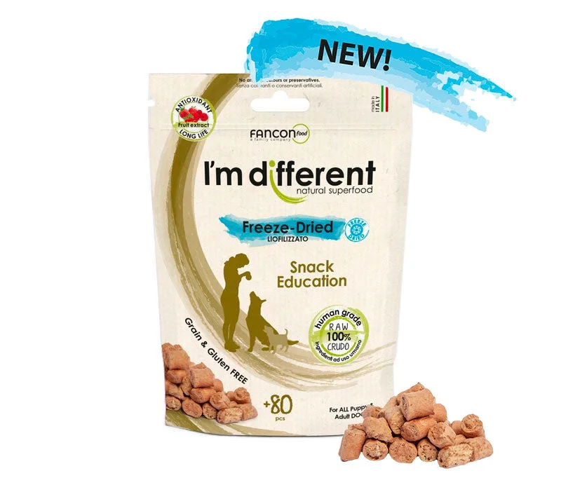 I'M DIFFERENT Freeze Dried, trening poslastica, bez žitarica, 40g