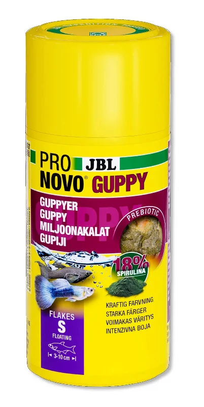 JBL ProNovoGuppy - hrana za guppy-je i ostale male akvarijske ribice 100ml