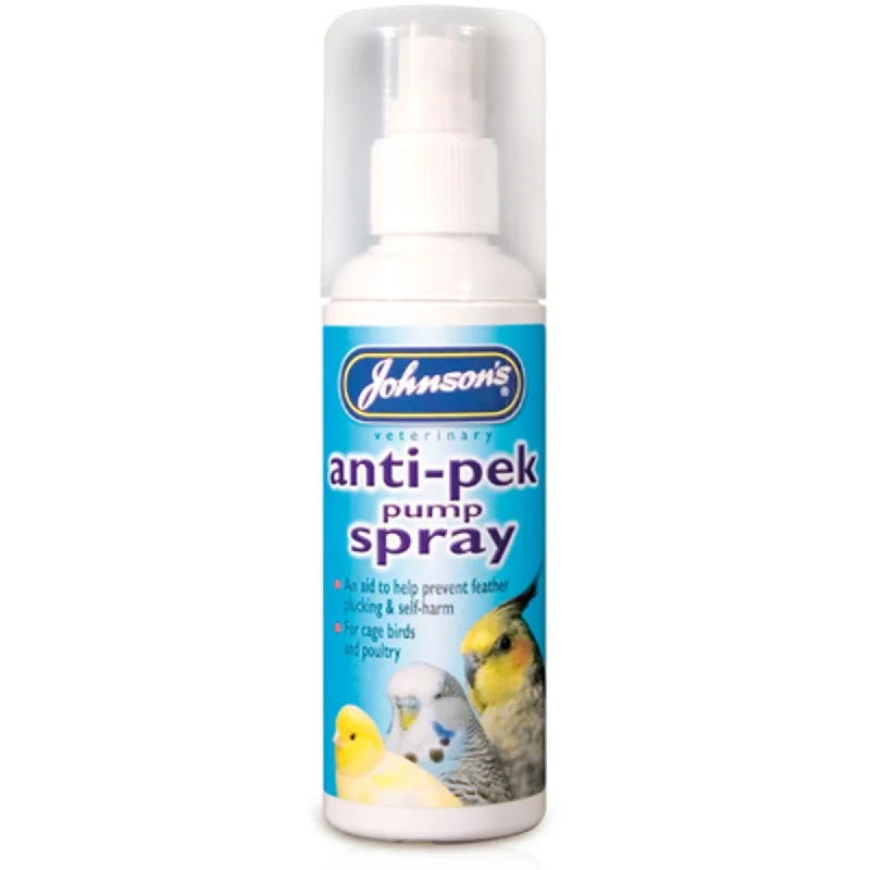 Johnson's Anti-Pek Pump Feather Plucking Bird Spray - 100ml