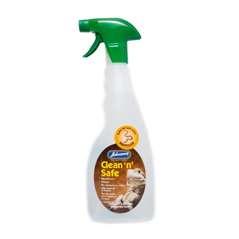 Johnson's Veterinary | Reptile Disinfectant | Clean 'N' Safe - 500ml