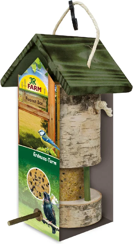 JR FARM Garden Peanut bar Tower, kućica s kikiriki punjenjem (350g)