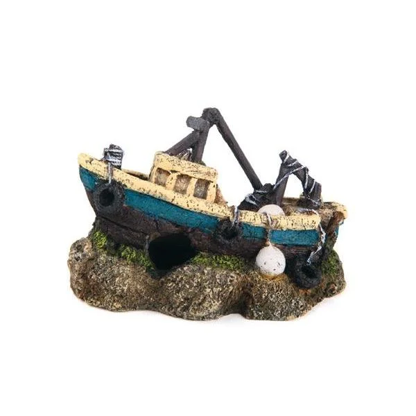 Kazoo Trawler Mini Fish Tank Ornament