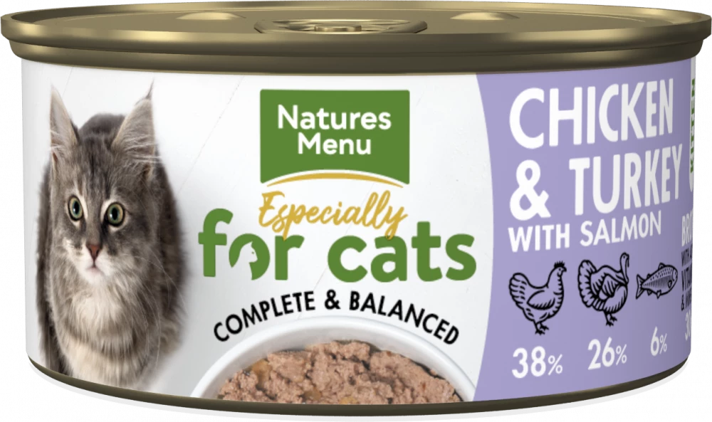 Natures Menu - Especially for Kitten - Chicken & Turkey - 85g