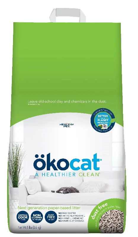 OKOCAT Dust-free Paper Litter, 5.3kg