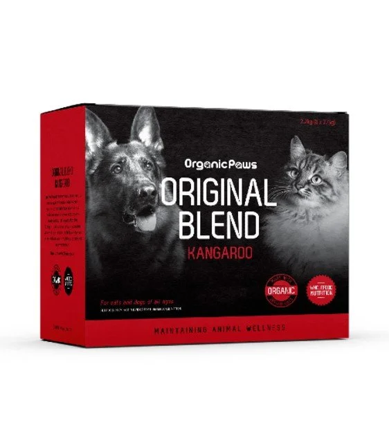 Organic Paws Original Blend Kangaroo Frozen Raw Dog Food