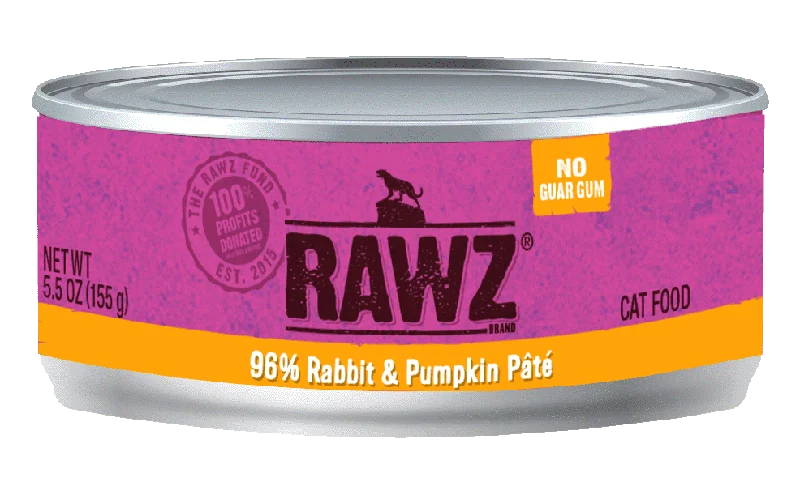 RAWZ 96%: Rabbit and Pumpkin Pâté, 155g (5.5oz)