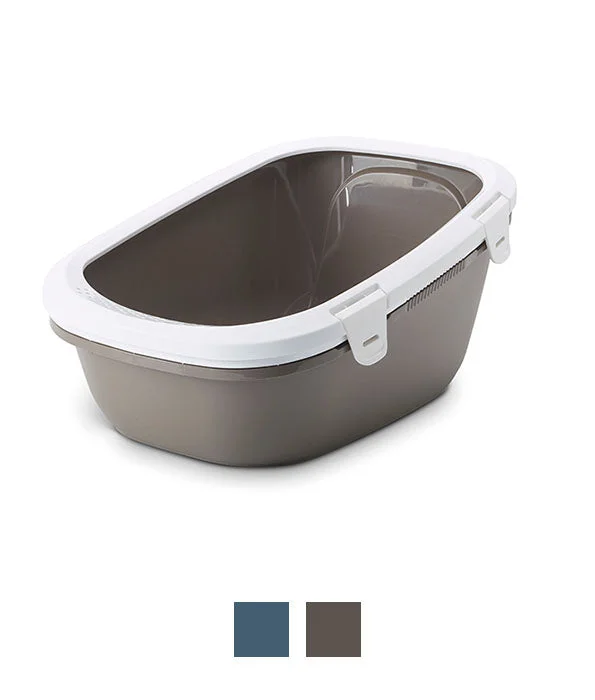 Savic Simba Sift Cat Litter Tray with Si - NA/BLUE - BLUE