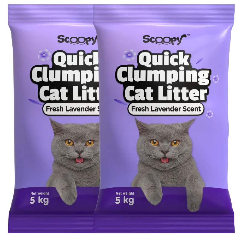 Scoopy Cat Litter | Quick Clumping (Lavender)