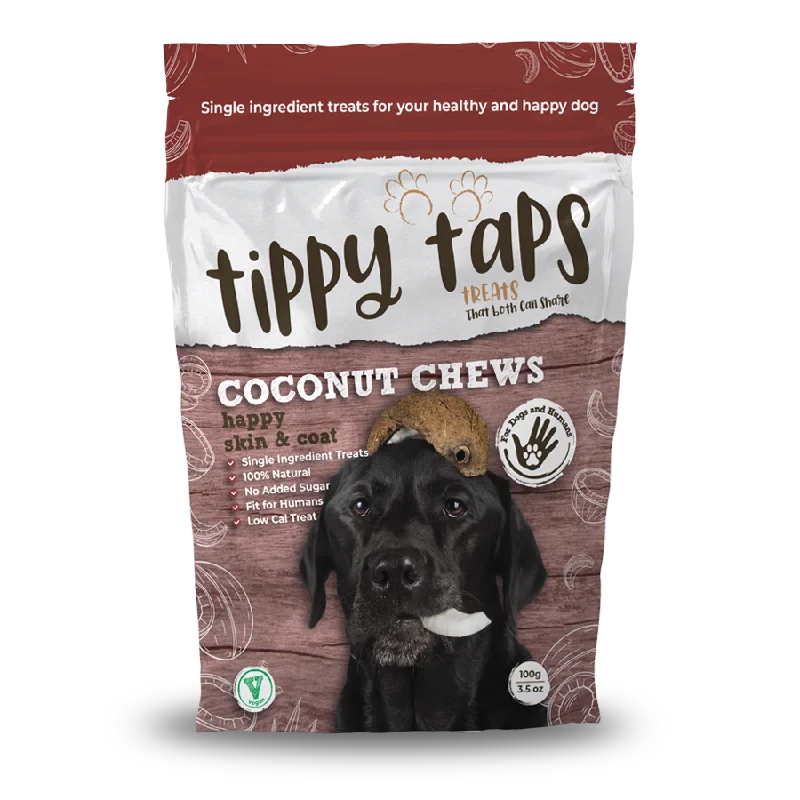 Tippy Taps - Coconut Chews Treats - 100g