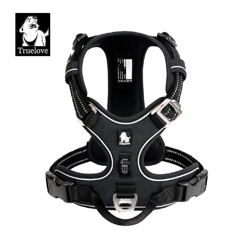 Truelove No Pull Cordura Harness for Dogs (Black)