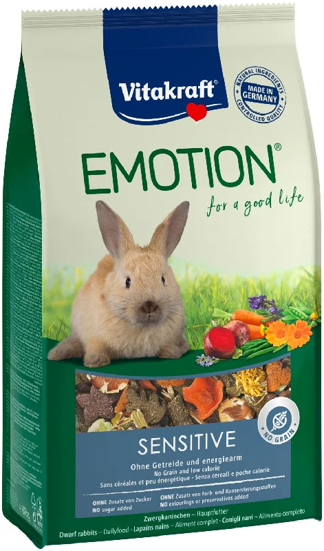 VITAKRAFT Emotion Sensitive Selection, hrana za kuniće, 600 g