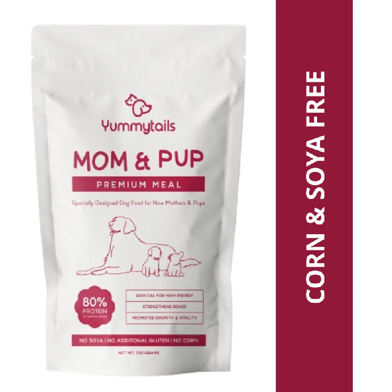 Yummytails Super Premium Mother and Puppy Dry Food | Chicken & Fish Flavor | Corn and Soya Free Formula