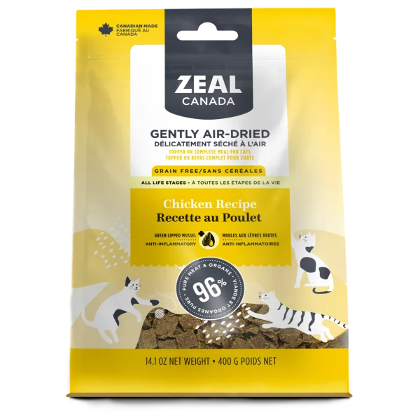 ZEAL CANADA Air-Dried Chicken Recipe, 400g (14oz)