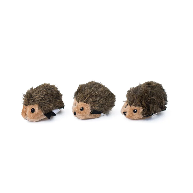 ZippyPaws Miniz Hedgehog Dog Toy 3 Pack