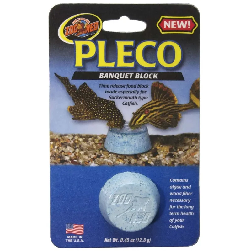 Zoo Med Pleco Banquet Fish Feeding Block